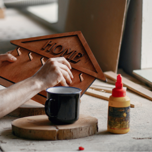 κόλλα για κατασκευές diy